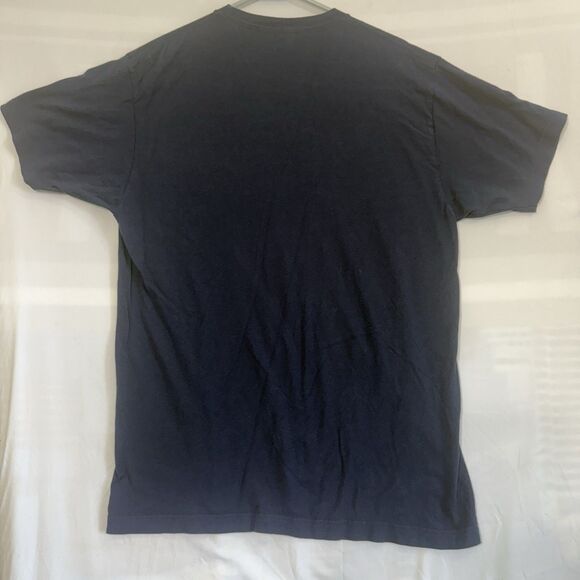 Bioworld Cobra Kai Never Dies Sz Lg T-Shirt Blue 100% Cotton Excellent Used Con - Picture 7 of 8